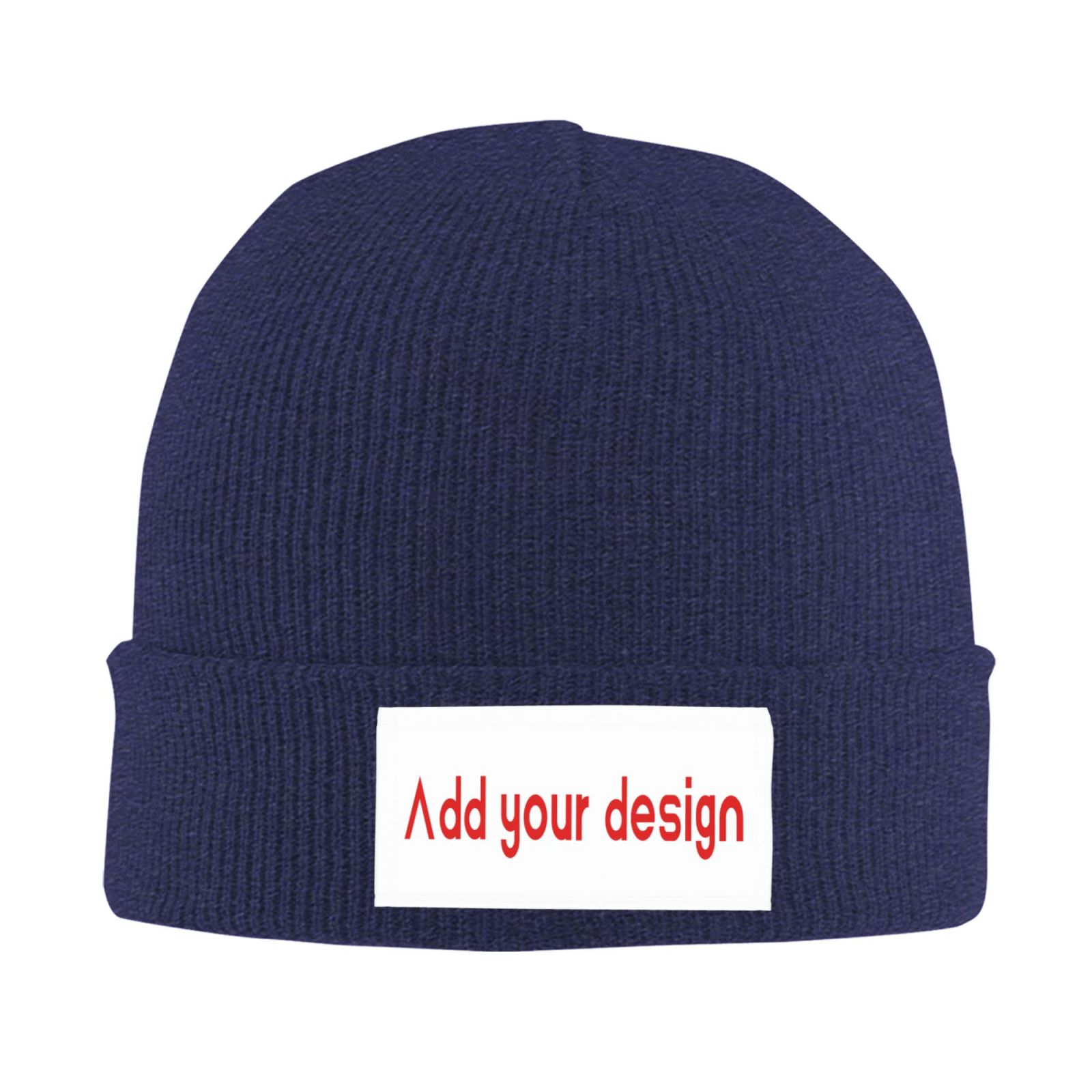 Beanie Cuffed Knit - Kişiye Özel Bere, Kişiye Özel İşlemeli
