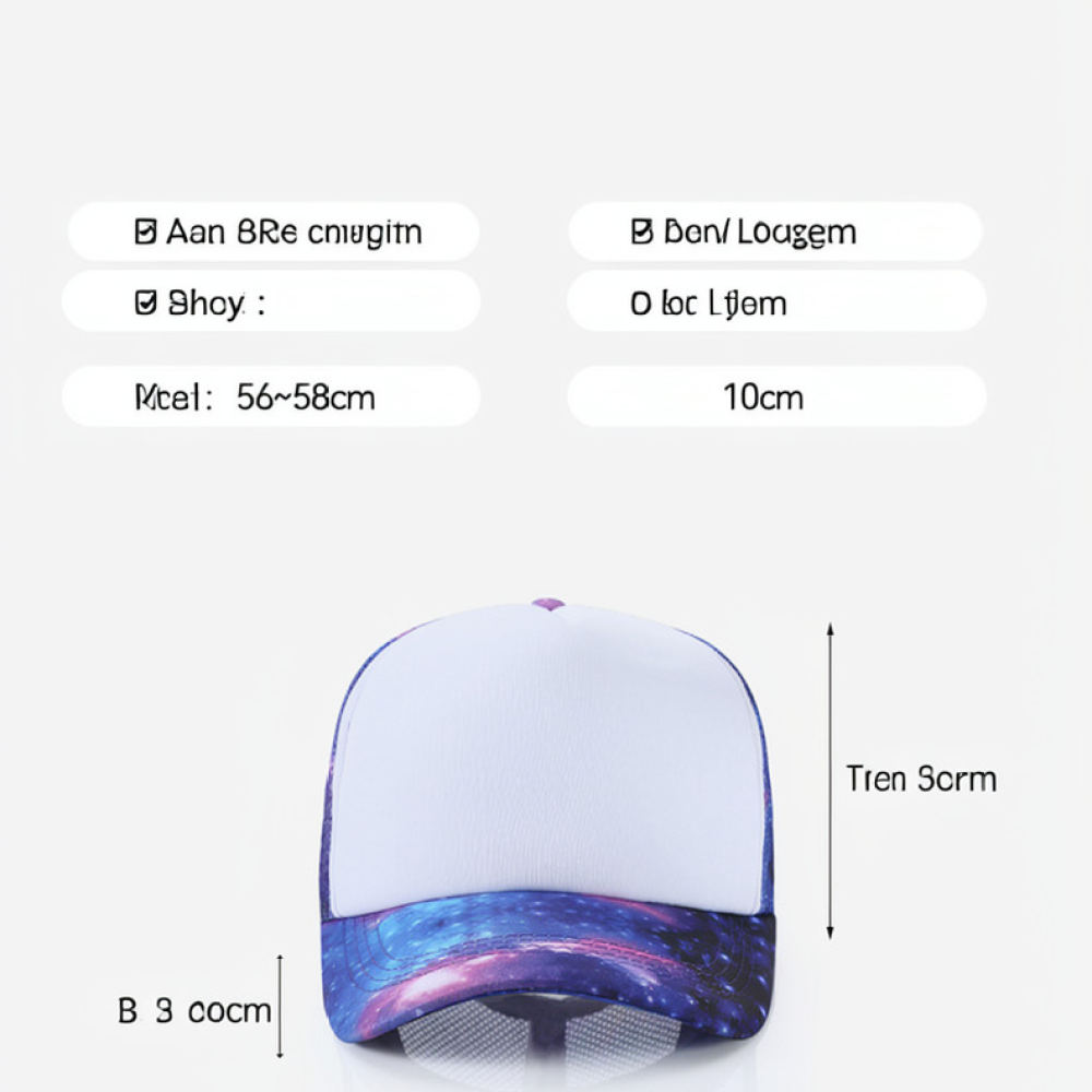 Ayarlanabilir Fileli Beyzbol Ş - Trucker Cap Mesh incelemesi ve fiyatı