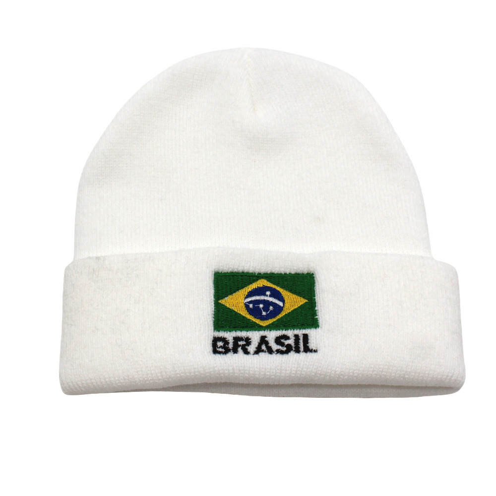 Uniseks Brezilya Bayraklı Bere - Beanie Cuffed Knit incelemesi ve fiyatı