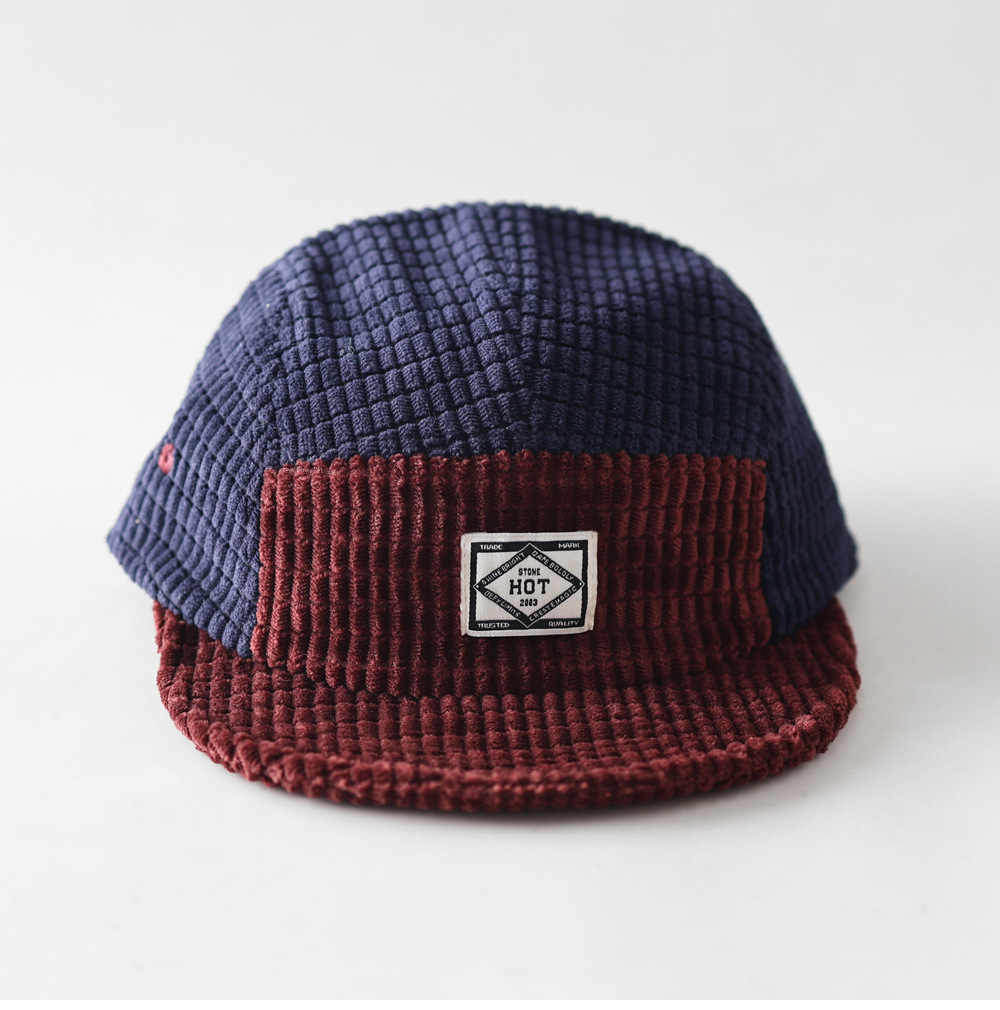 Sonbahar Kış Yeni 5 Panelli Re - Corduroy Cap 5 Panel incelemesi ve fiyatı