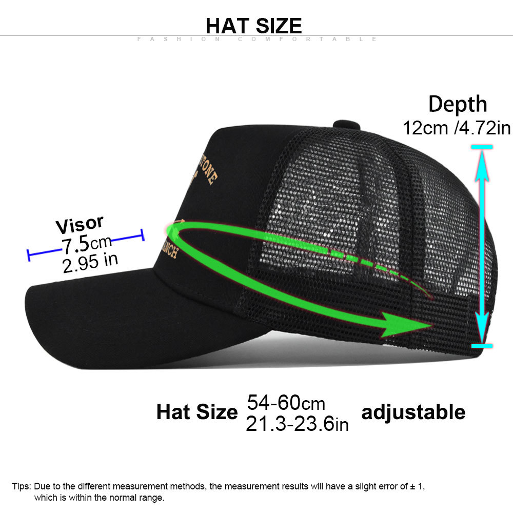 Yazlık Yellowstone Dutton Ranc - Trucker Cap Mesh incelemesi ve fiyatı