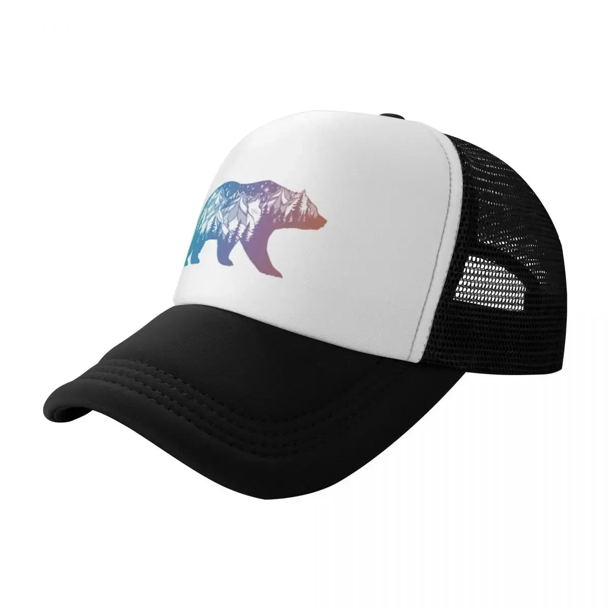 Kaliforniya Dağlı Peyzaj Ağaçl - Trucker Cap Mesh incelemesi ve fiyatı